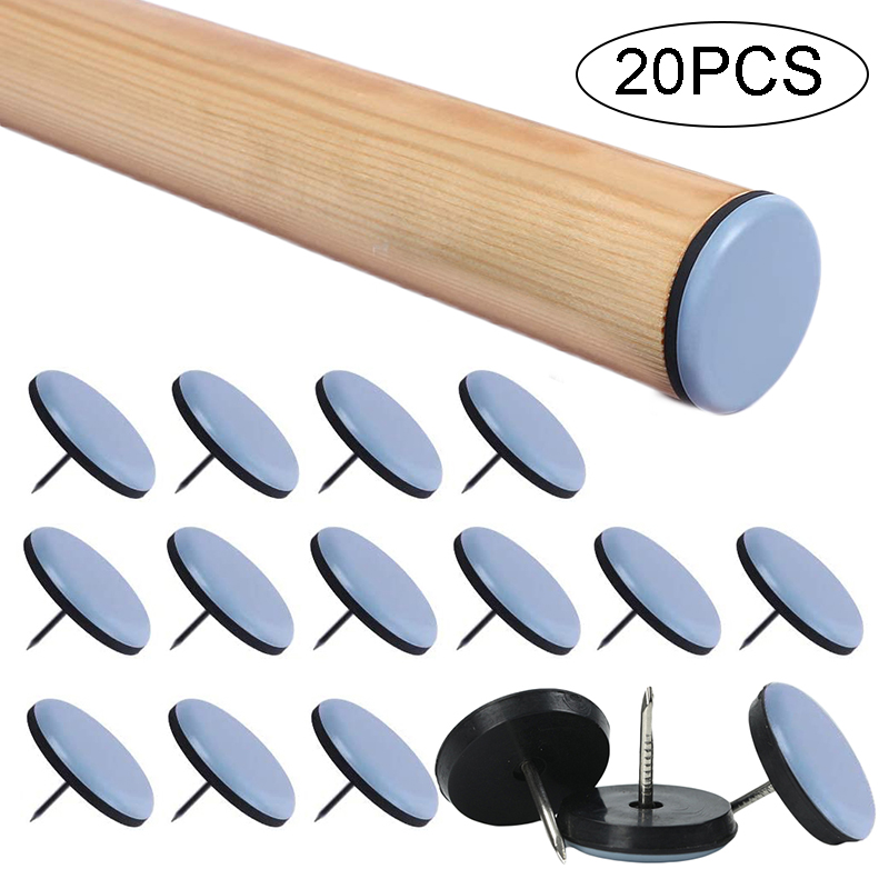 Cabinet Hinge Overlay - 20Pcs 16/19/22/25mm Table Chair Foot Sliders