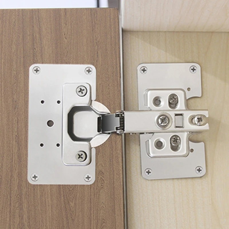 Cabinet Hinge Overlay - 4 Pcs Cabinet Hinge Repair Plate