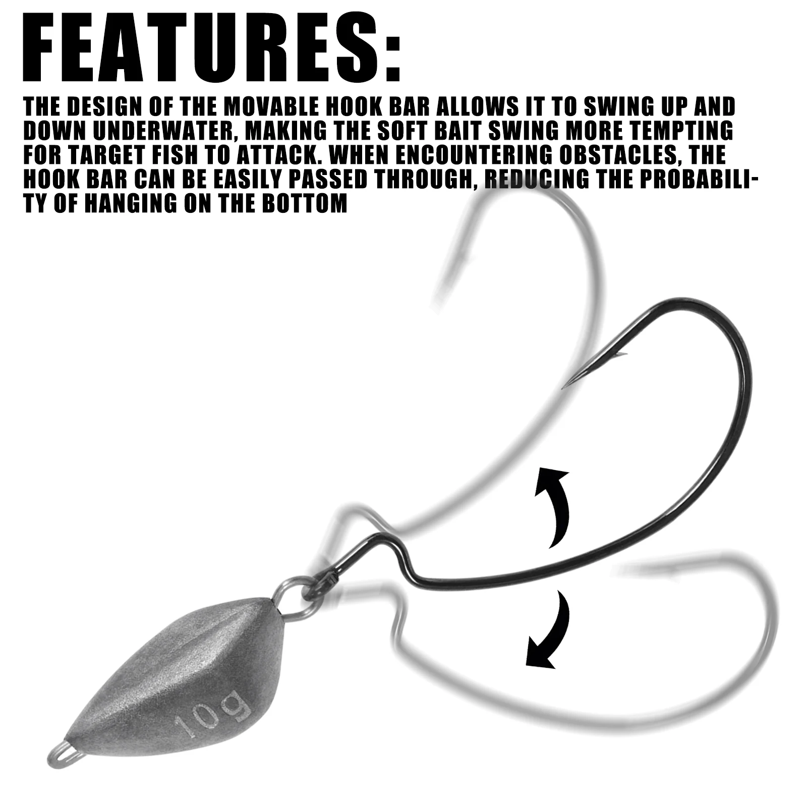 5pcs Jig Head Fishing Weight,  - Furniture Hardware Jig review and price