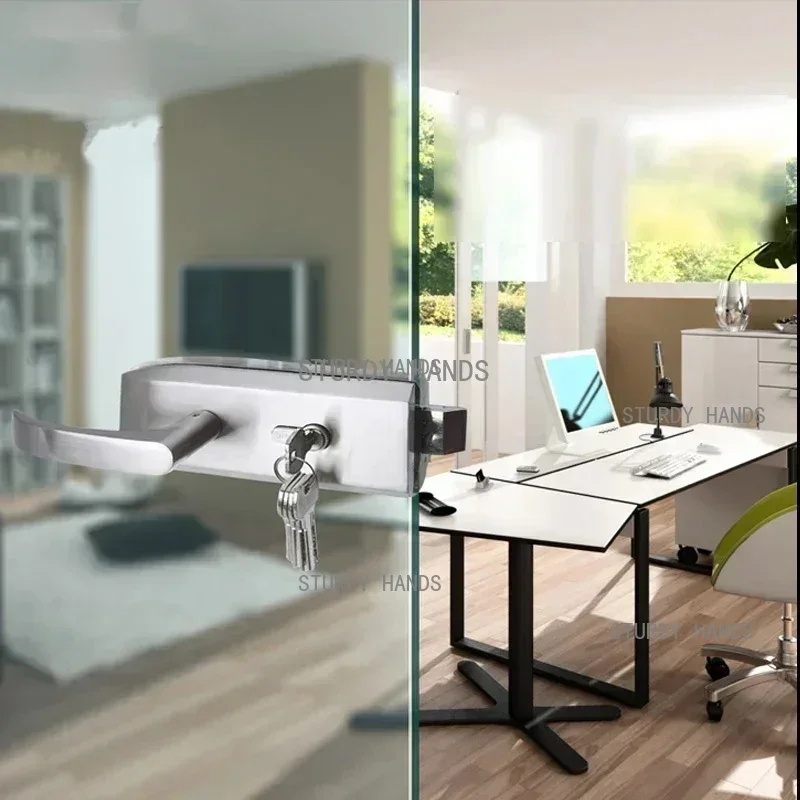 Office Glass Door Lock Bathroo - Furniture Hardware Fitting review and price
