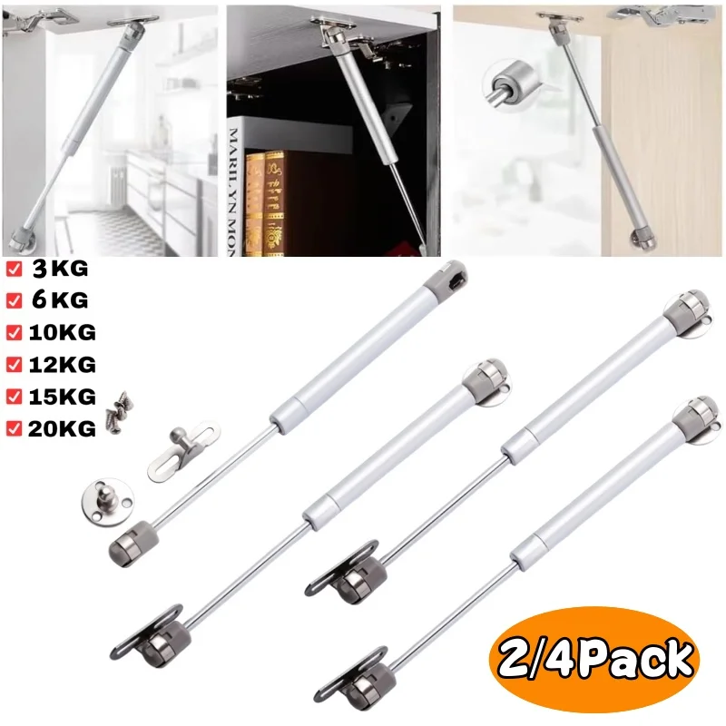 2/4 Pack Gas Spring Door Lift  - Cabinet Hinge Overlay review and price