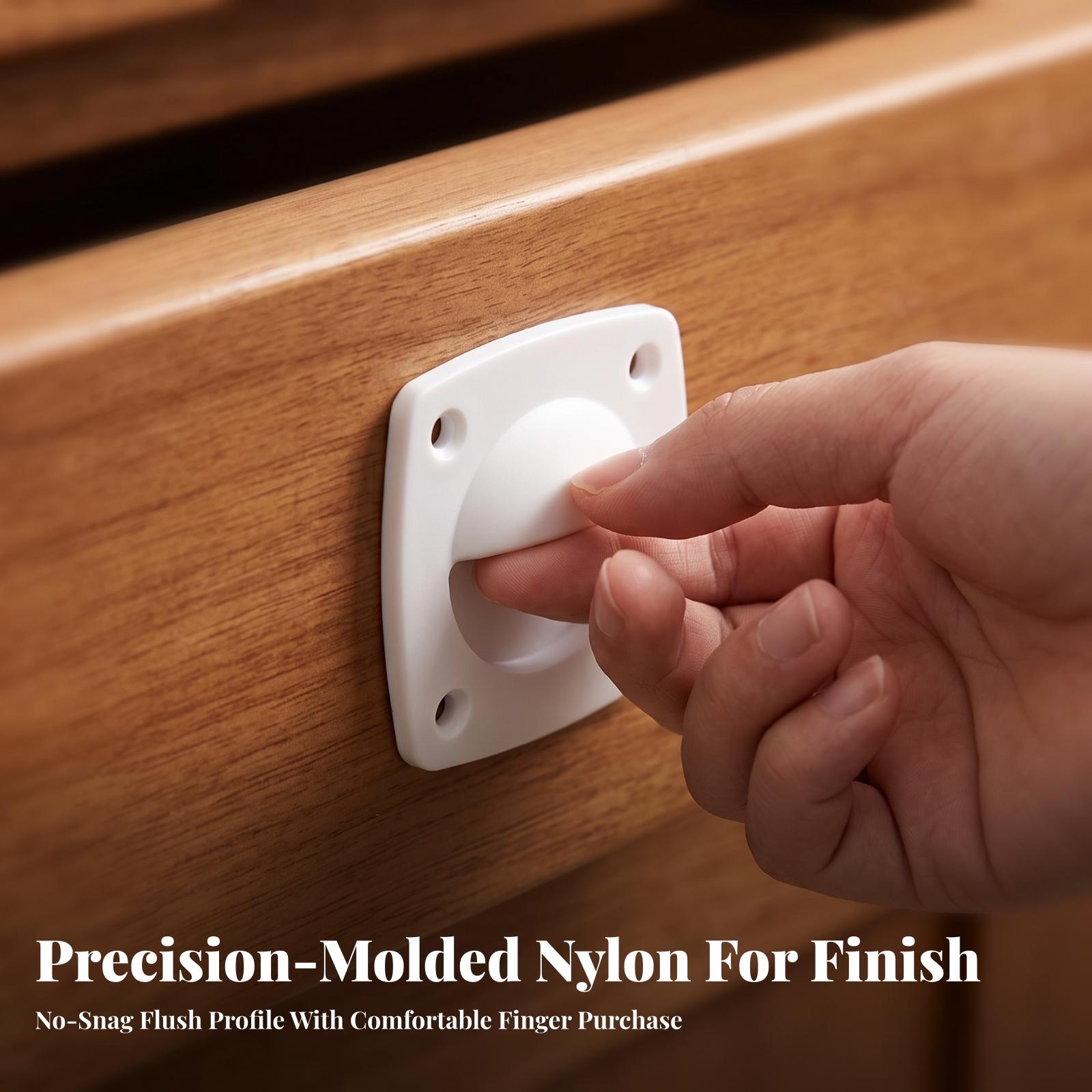 Low Profile Nylon Drawer Pull  - Furniture Hardware Lowes review and price