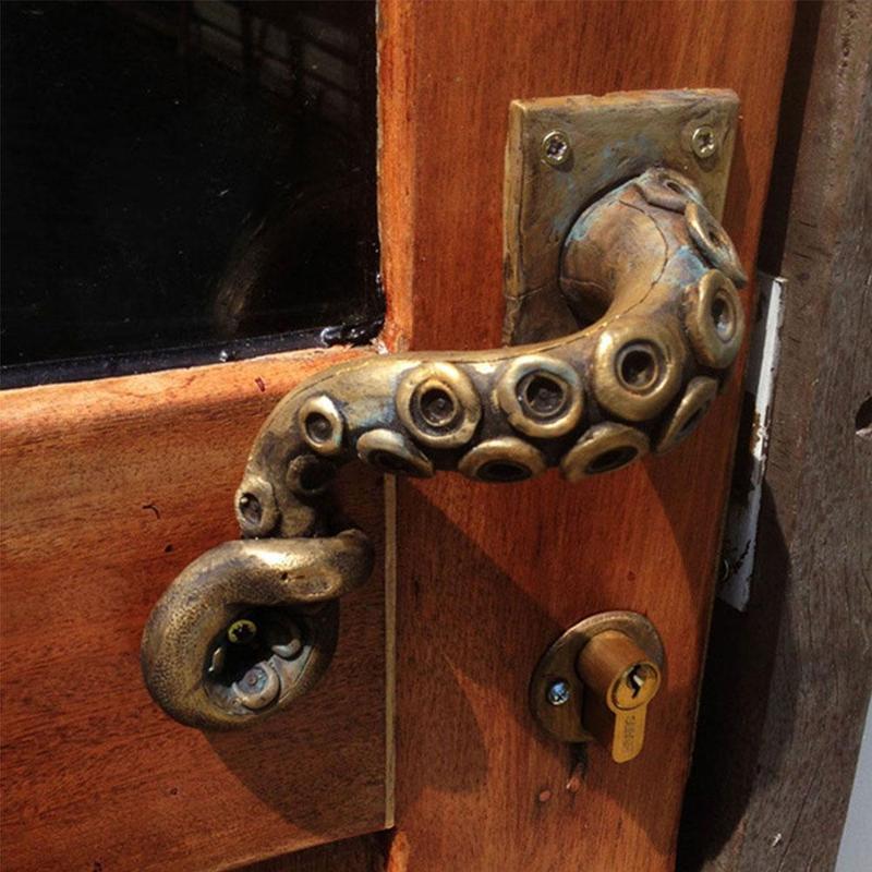 Vintage Octopus Door Knob Outd - Furniture Hardware Jig review and price
