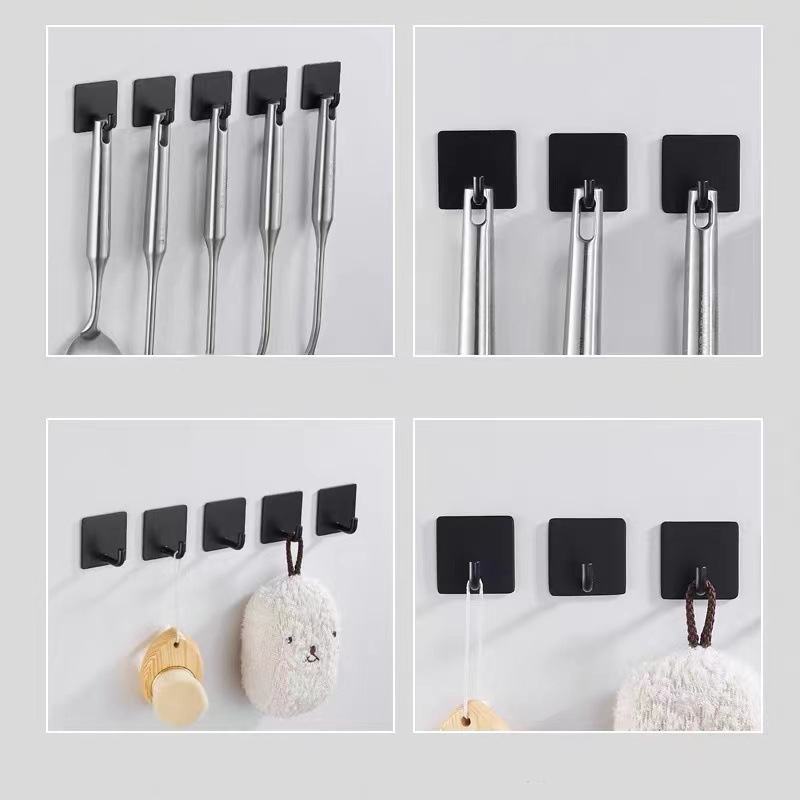 2-4pcs Self-Adhesive Wall Hook - Furniture Hardware Fitting review and price