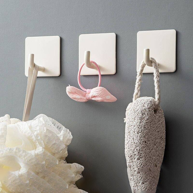 2-4pcs Self-Adhesive Wall Hook - Furniture Hardware Fitting review and price